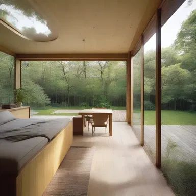 The architect carefully planned the layout of the house, ensuring the bedrooms were far apart to maximize privacy and minimize noise mileage.