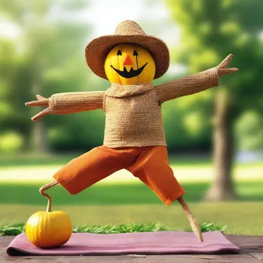 Why did the scarecrow attend yoga classes? To improve his rigidity!