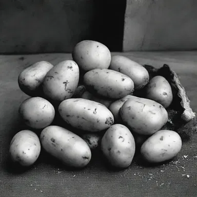 During the Great Irish Famine in the 1840s, potato mold caused a catastrophic loss of the potato crop, leading to widespread famine and death.