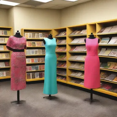 The library program offers workshops and seminars on fashion design and displays fashion magazines and books for fashion enthusiasts.