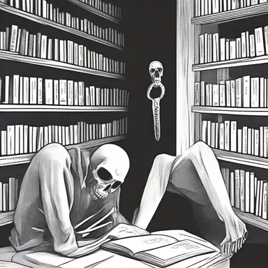 The library program hosts horror movie nights and displays a collection of spine-chilling novels and stories for horror aficionados.