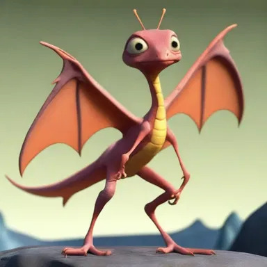 The animated film showcased a unique character with zygodactyl appendages, which gave it an otherworldly appearance.