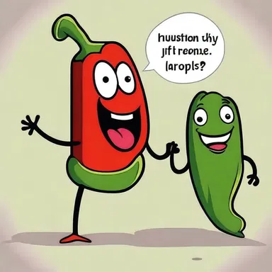Why did the pepper go to therapy? Because it had a hots for the jalapeno!