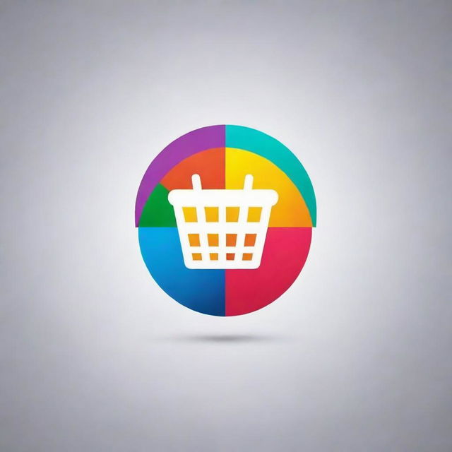 Create a logo for a shopping website named shopNop.pk. It should be optimized for use on Facebook and WhatsApp.