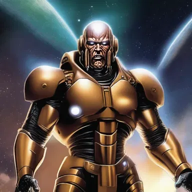 In the science fiction novel, the main antagonist's power hunger leads him to conquer entire galaxies.