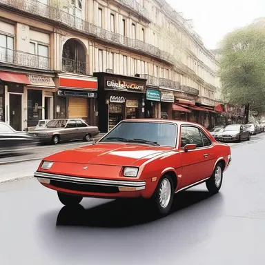 In the novel, the protagonist purchases a new car through an installment plan, resulting in significant financial strain.