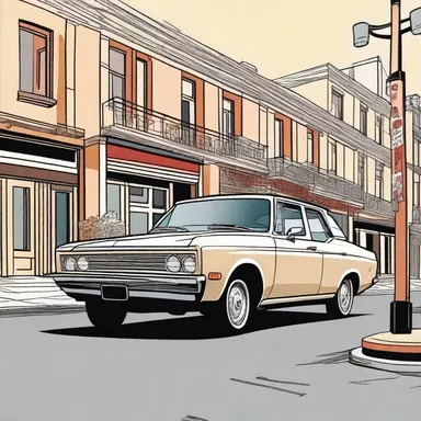 In the novel, the protagonist purchases a new car through an installment plan, resulting in significant financial strain.