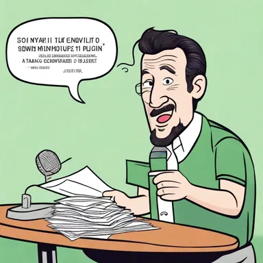 Why did the comedian enroll in an installment plan for his new microphone? Because he wanted to make payments in small increments and build up his credit!
