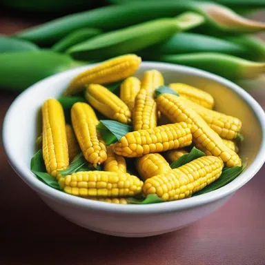 In certain religious ceremonies, a bowl of kaffir corn is used as an offering to honor the deities.