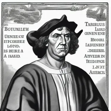Columbus cognized that he had discovered a new land when he arrived in America.