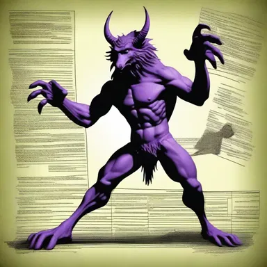 Legend has it that the bank examiner possessed the ability to spot financial irregularities and hidden assets like a mythical creature with supernatural powers.