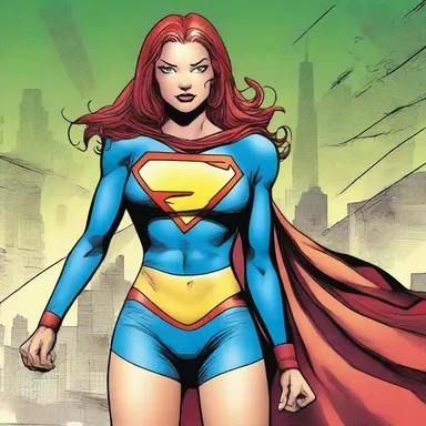 In the comic book, the superhero has the ability to shape-shift into a unisexual form, allowing them to adapt to any situation.