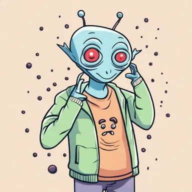 The stand-up comedian cracked a joke about a unisexual alien species that only reproduced through binary fission, leaving the audience in stitches.