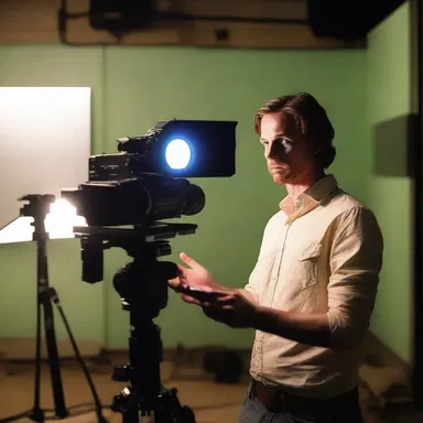 The cinematographer used a photocell to accurately measure the amount of light needed for each scene.