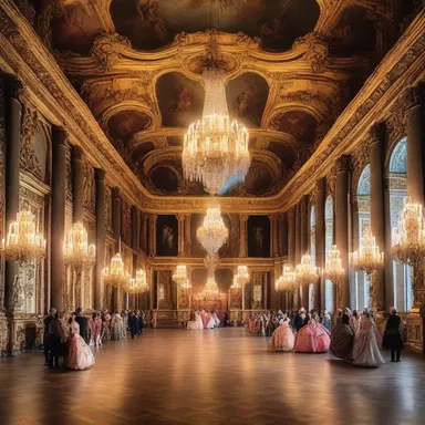 During the performance, the scene transformed into the grand ballroom of Versailles, transporting the audience back to the time of the French Revolution.