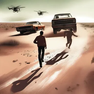 The intense chase scene in the novel kept me on the edge of my seat.