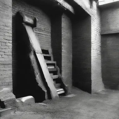 During the Industrial Revolution, the construction of coal chutes in factories became widespread.