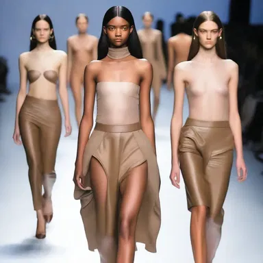 The designer's collection received criticism for its crudity, as it showcased revealing and immodest clothing.