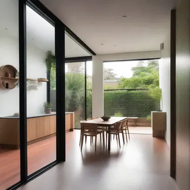The architect sympathised with the client's desire for an open floor plan and natural light in their new home.