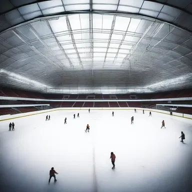 According to Greek mythology, the ice hockey rink was created by the gods to entertain themselves during the winter season.