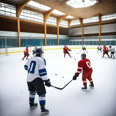 In some cultures, the ice hockey rink is considered sacred ground where religious ceremonies and rituals take place.