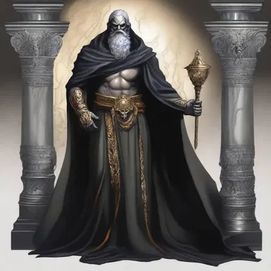 In Greek mythology, the god of the Underworld, Hades, was often depicted wearing a sable scarf as a symbol of his power.