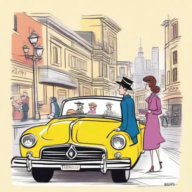 The cartoonist used a sable brush to effortlessly outline the characters, bringing them to life with bold strokes and rich colors.