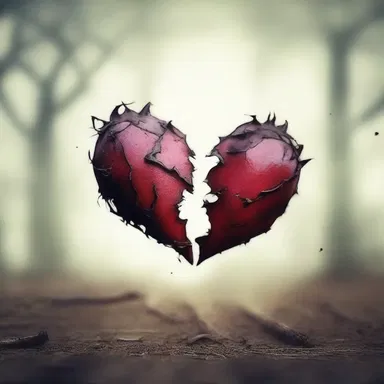 As their love withered away, their hearts began to dry up and they became distant from each other.
