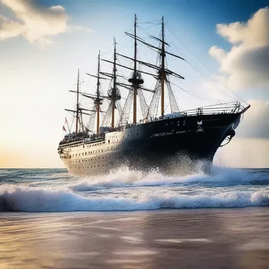 Why did the ship stand out from the shore? Because it wanted to make a big splash!