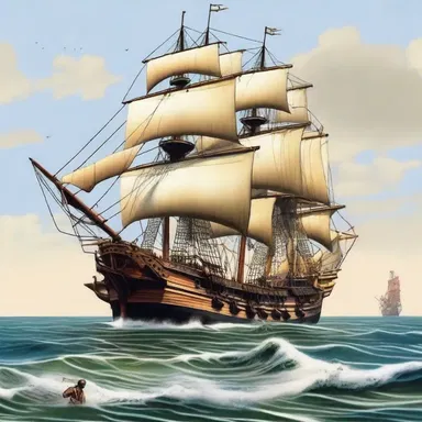 During the Age of Exploration, ships that stood out from the shore were able to embark on epic voyages, such as Christopher Columbus's journey to the New World.