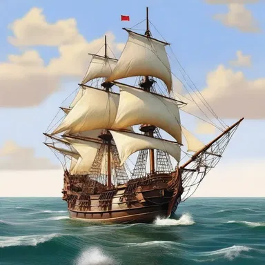 During the Age of Exploration, ships that stood out from the shore were able to embark on epic voyages, such as Christopher Columbus's journey to the New World.
