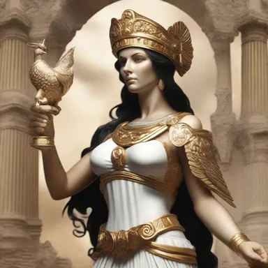 Among the gods and goddesses, Athena stood out for her wisdom and strategic abilities.