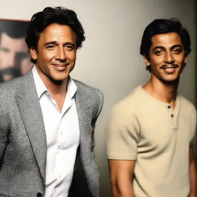 The outstanding performance by the lead actor in the movie made him stand out among the rest of the cast.