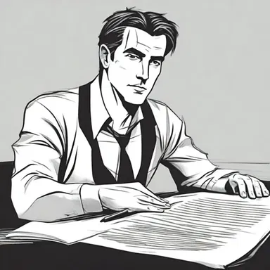 In the novel, the protagonist signed a contract to indemnify the author from any potential lawsuits.