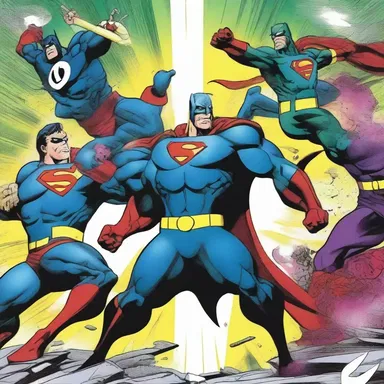 In the comic book series, the superheroes formed an alliance to indemnify each other from any future villainous attacks.