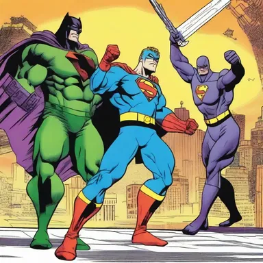 In the comic book series, the superheroes formed an alliance to indemnify each other from any future villainous attacks.