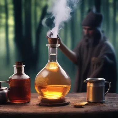 In the magical world of wizards and witches, sparging is a common practice to infuse potions with elemental energy.