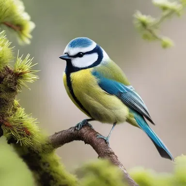 The captivating nature documentary showcased the beauty of the blue tit in its natural habitat.