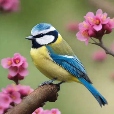 The captivating nature documentary showcased the beauty of the blue tit in its natural habitat.