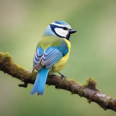 In some religious traditions, the blue tit is seen as a symbol of purity and divine connection.