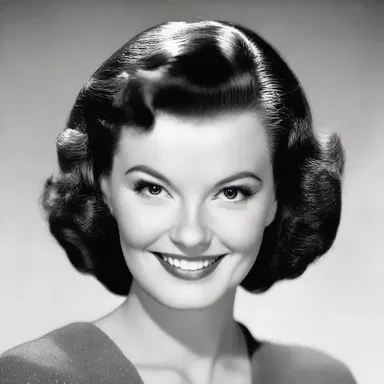 The medium wave hairstyle was popularized in the 1950s.