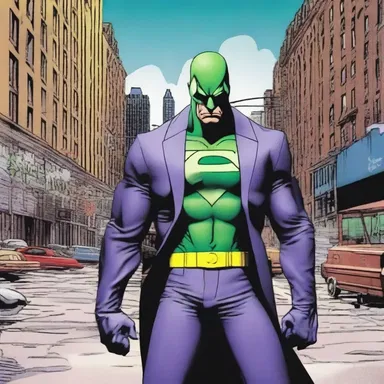 In the superhero comic book series, the villain plots to take over the city and impose a single tax on all properties.