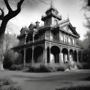 The haunted mansion's owner enforced a single tax on his tenants, who were tormented by supernatural beings if they failed to pay.