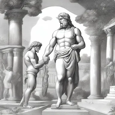 According to ancient Greek mythology, the gods were believed to enforce a single tax on all agricultural land to ensure prosperity.