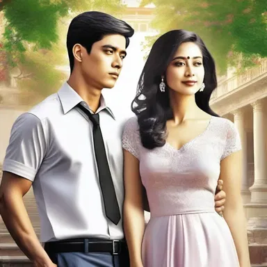 In the romantic novel, the couple's love story is intertwined with their fight against the corrupt government's unjust imposition of a single tax.