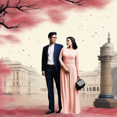 In the romantic novel, the couple's love story is intertwined with their fight against the corrupt government's unjust imposition of a single tax.