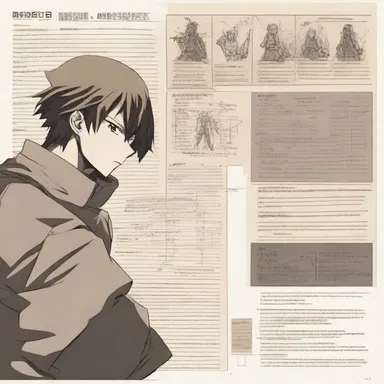 In the anime show, the main character would often chalk out detailed battle plans before engaging with the enemy.