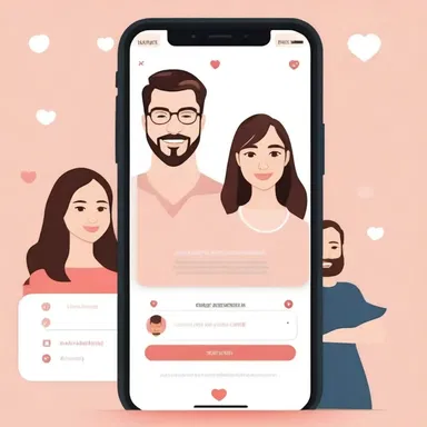 The patented dating app uses a unique algorithm to match individuals based on compatibility.