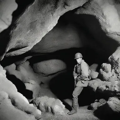 During World War II, the resistance fighters used caves as secret hideouts to outsmart the enemy.