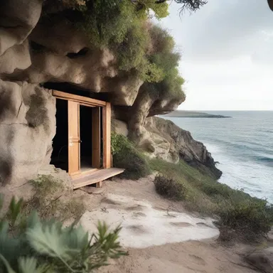 In their secret hideout, the couple would often retreat to a secluded spot near the ocean, where they could cave a place of their own to spend quality time together.